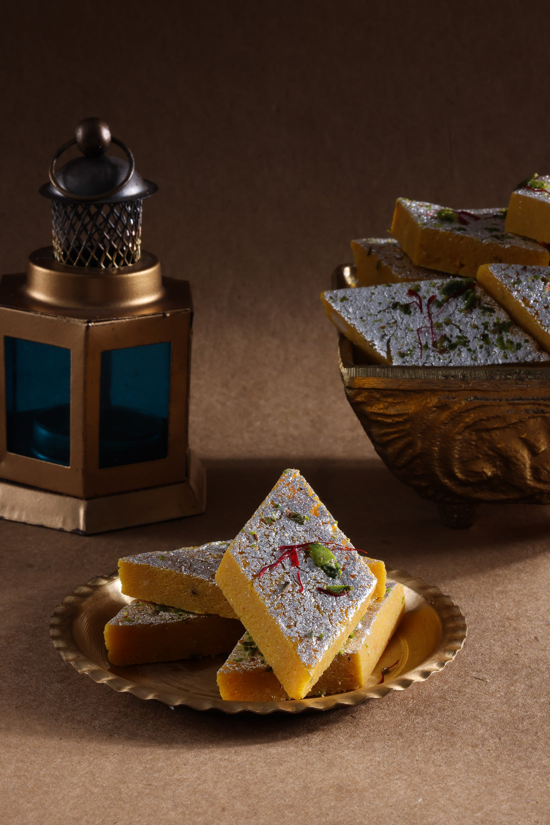 Kaju Kesar Burfi