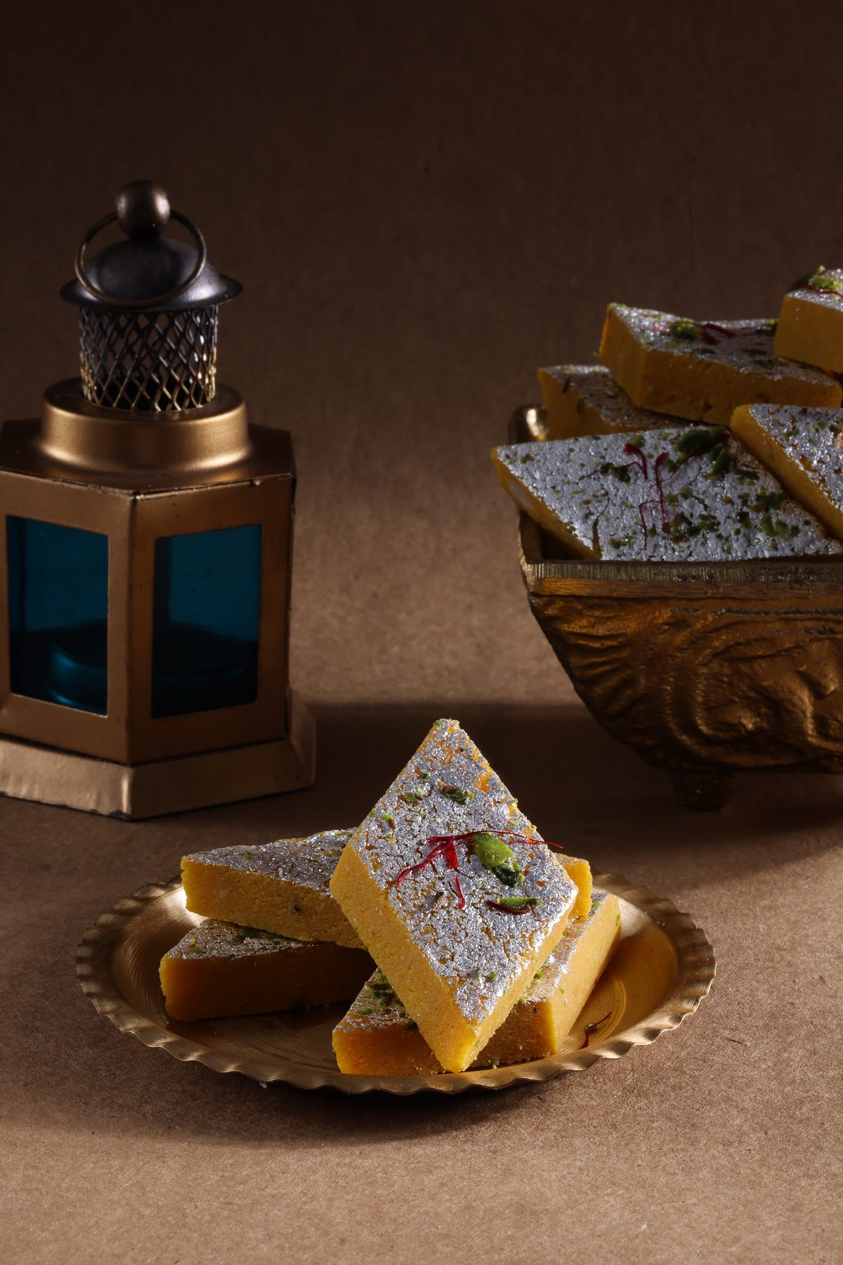 Kaju Kesar Burfi