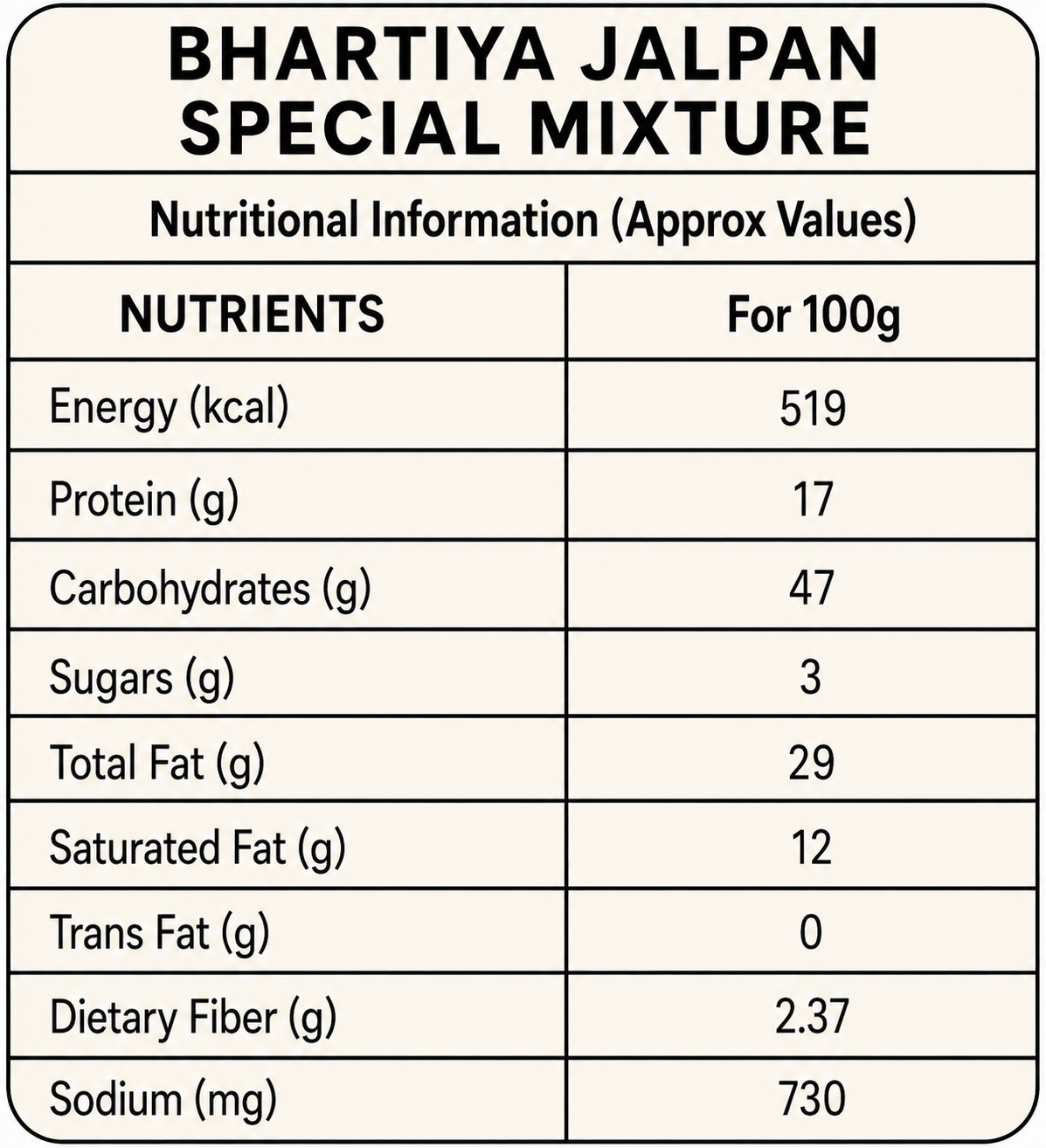 Jalpan Special Mixture